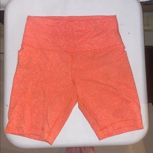 Lululemon biker shorts size 8